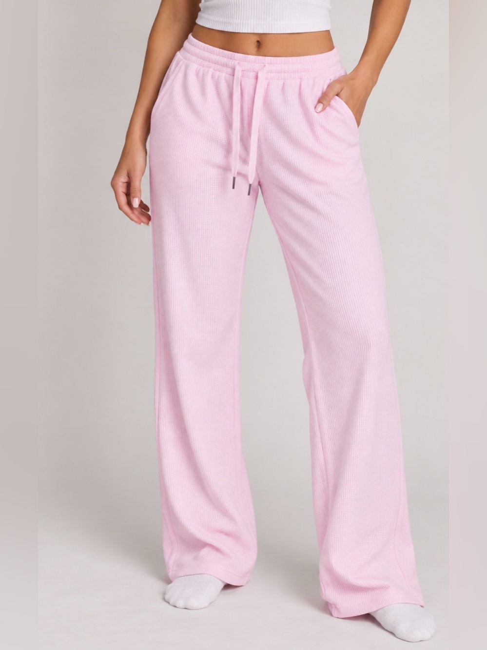 COMFRT waffle lounge pants NWOT - Picture 3 of 8